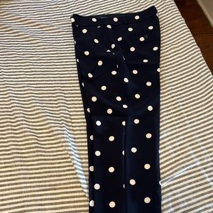 Banana republic women’s slacks polka dot